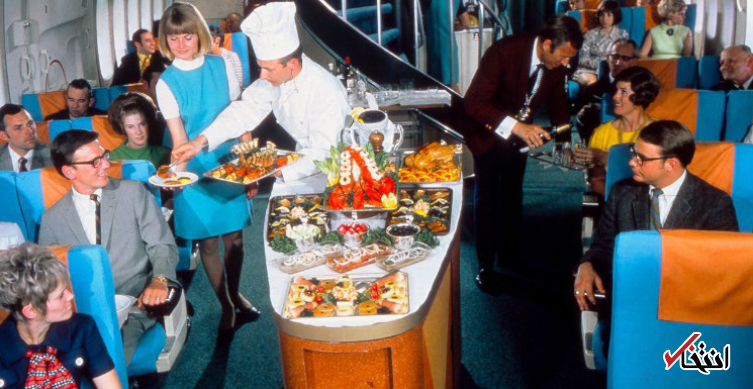 تبلیغات جالب از غذاهای هواپیمایی اسکاندیناوی در دهه 1950 + تصاویر