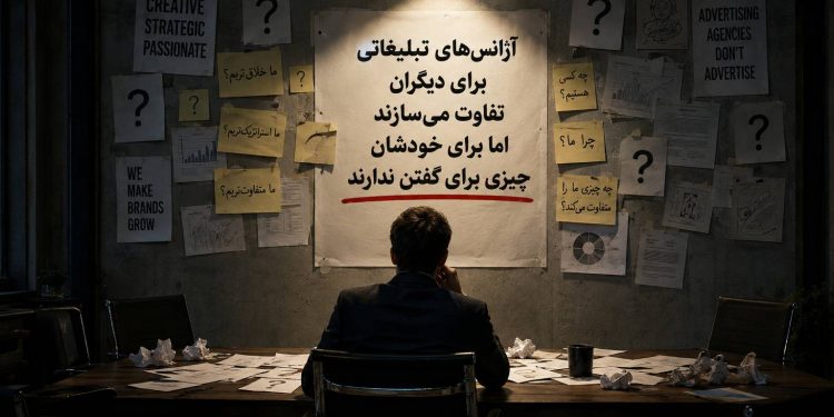چرا آژانسهای تبلیغاتی خودشان را تبلیغ نمیکنند؟